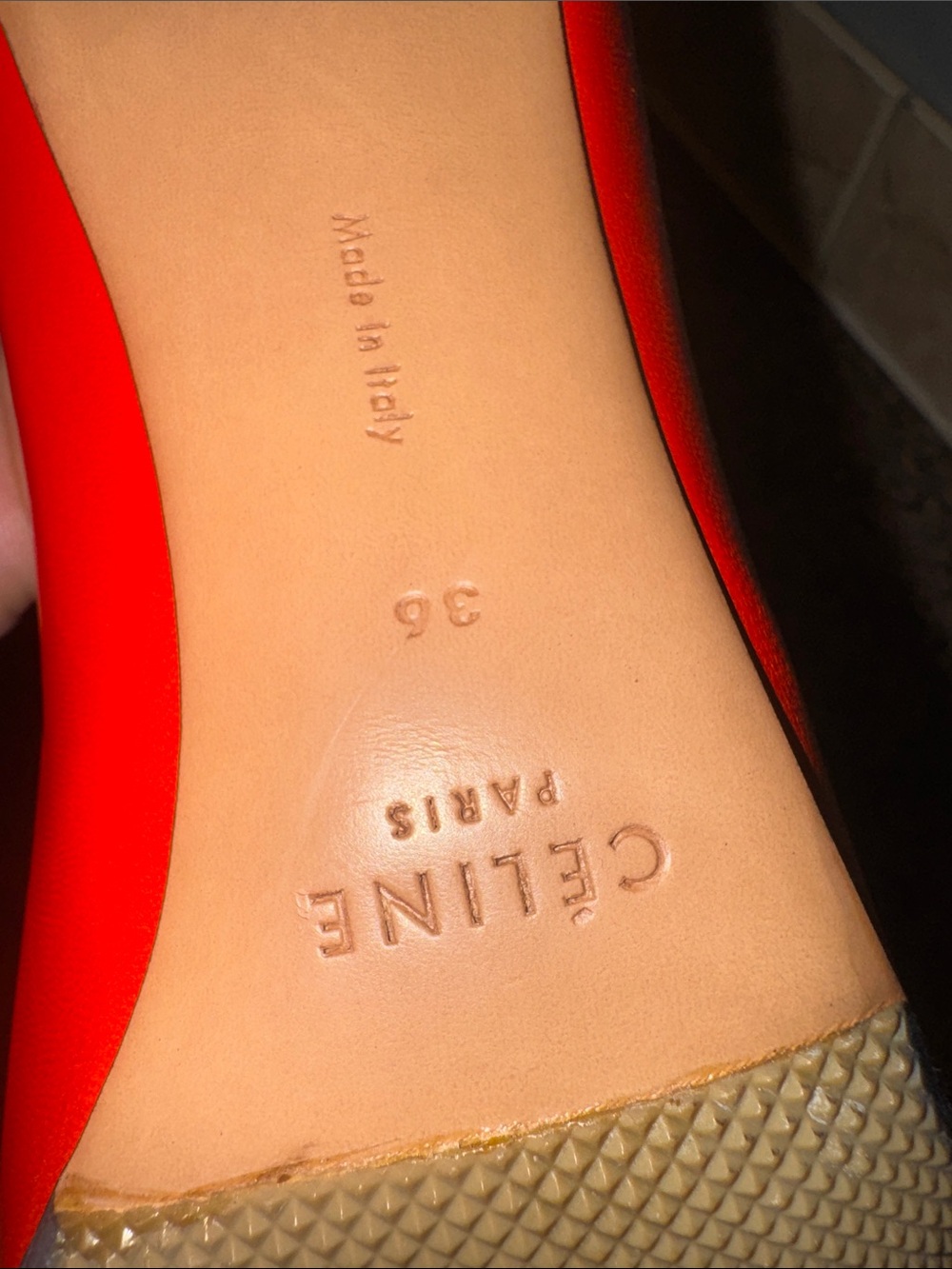 Celine essential skinny heel pump EUC - Picture 3 of 8